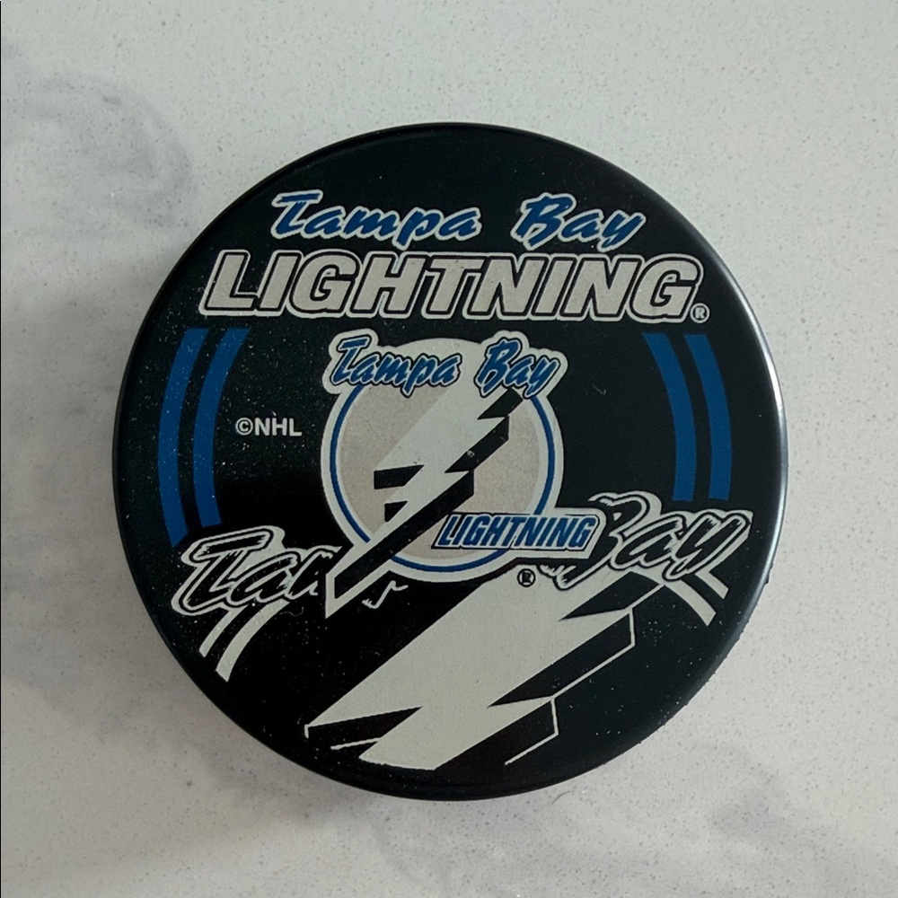 Tampa Bay Lightning Hockey Puck